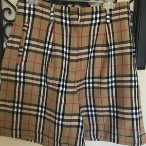 Plaid shorts